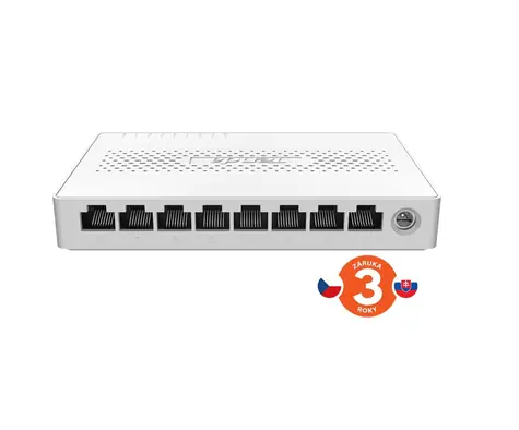 Tenda SM108 / Switch / 8x 2,5 Gigabit / 40 Gbit/s / Lüfterlos