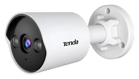 Tenda TC3B24C-PS (6 mm) weiß / PoE-Außenkamera / 4 MP / ONVIF / IP67 / H.265+