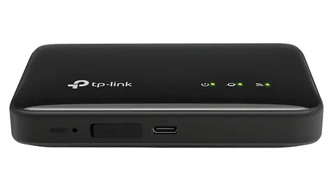 TP-LINK M7005 schwarz / Mobiler LTE-WLAN-Hotspot / Wi-Fi 6 / 2,4 GHz - 287 Mbit/s / LTE 150 Mbit/s / Akku 2400 mAh