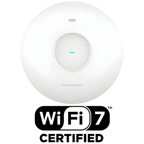 Grandstream GWN7672 / AP / WiFi 7 / BE11000 / Tri-Band 2,4 & 5 & 6 GHz / BT / 2x 5GLAN