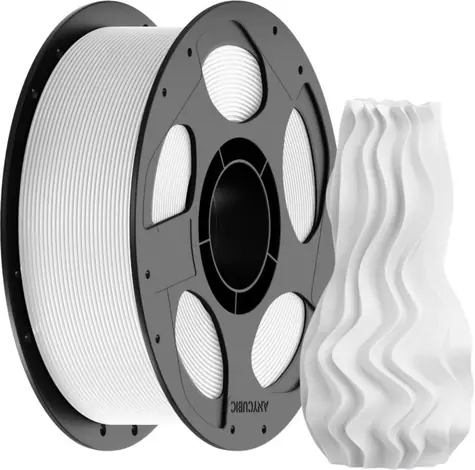 Anycubic PETG weiß / Druckfilament für 3D-Drucker / 1,75 mm / 1 kg
