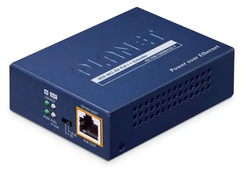 Planet POE-E301 / PoE-Extender / 1 Port / Reichweite 400 m