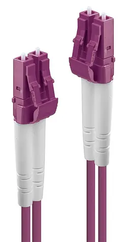 Lindy 46340 / Glasfaserkabel / LC/LC / OM4 / Multimode / Duplex / 1 m