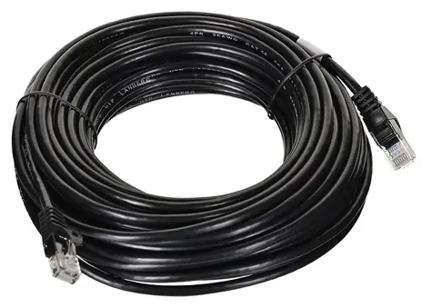 Lanberg CAT5E UTP 15m schwarz / Patchkabel / RJ45-RJ45