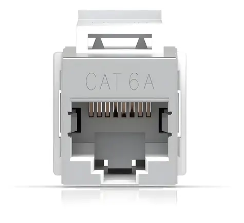 Ubiquiti UACC-Keystone-Coupler-C6A / Keystone-Kupplung / Cat6A / 12 Stück / Edelstahl