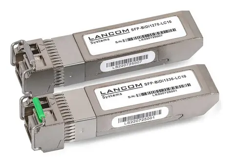 Lancom SFP-BiDi1310-LC10 / SFP+ Transceiver / BiDi 1310 nm / LC / 10 Gbit/s / SM 20 km