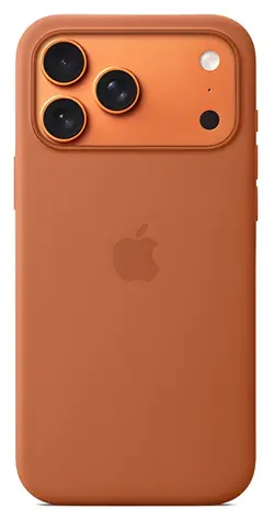 Apple iPhone 17 Pro Max Terracotta / Silikonhülle mit MagSafe