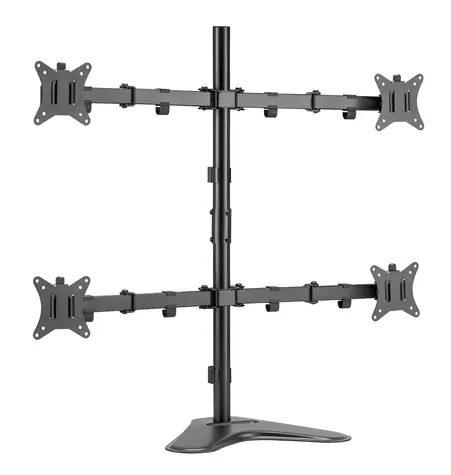 Equip Monitor-Tischhalter / 17"-32" / VESA 75x75-100x100 mm / Tragkraft 9 kg / 360°-Drehung
