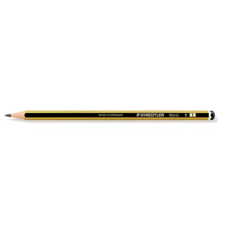 Staedtler Noris / Graphitstift / Härtegrad B / sechseckig / 12 Stück