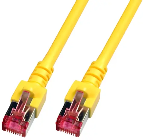 EFB Patchkabel CAT6 S/FTP gelb 1 m / Patchkabel / RJ45-RJ45 / LSZH