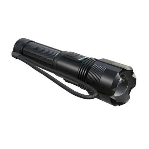Extralink EFL-1126 Thor schwarz / Taschenlampe / 1000 lm / USB-Ladefunktion / 5 Modi
