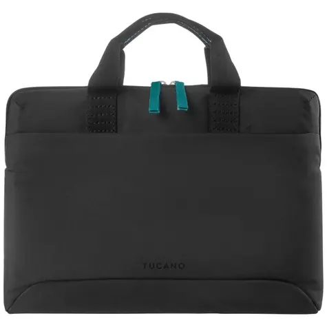 Tucano Smilza schwarz / Schmale Laptoptasche / 13"-15"