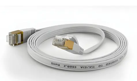 Wantec 7011 weiß / Patchkabel / Cat6a FTP / 10 m
