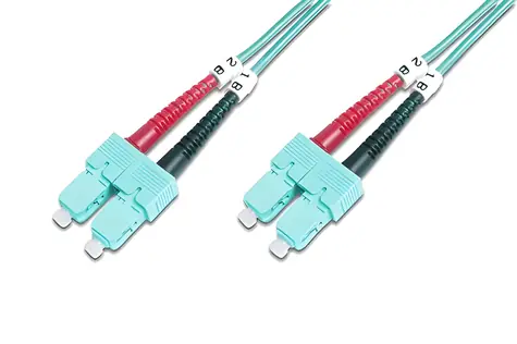 Digitus SC-SC / Optisches Patchkabel / Multimode OM3 / 50/125 µm / Duplex / 2 m