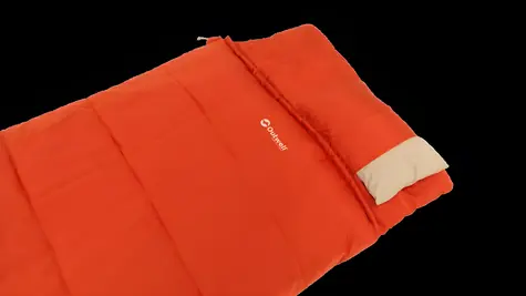 Outwell Contour Lux (Reißverschluss rechts) rot / Schlafsack