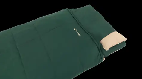 Outwell Contour Prime grün, Reißverschluss rechts / Schlafsack