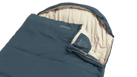 Outwell Campion Lux XL blau / Schlafsack / Reißverschluss links