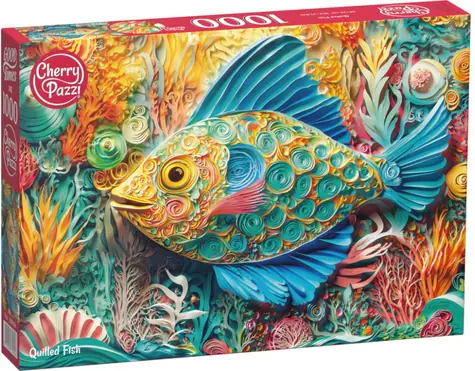 Cherry PAZZI Puzzle Papierfisch / 1000 Teile
