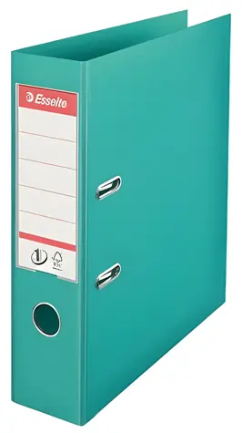 Esselte Nr. 1 Powerblau / Hebelordner / A4 / 75 mm / Kunststoff