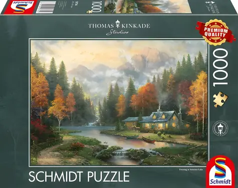 Schmidt Puzzle Abend am Herbstsee / 1000 Teile