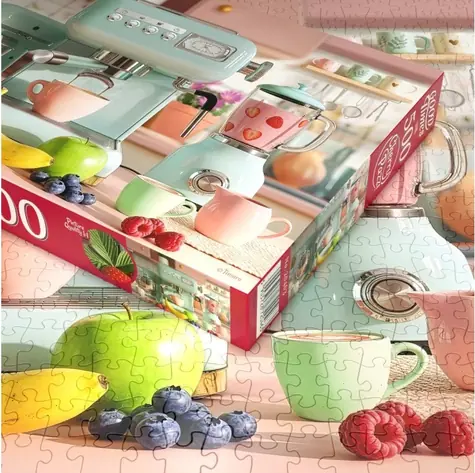 Cherry PAZZI Puzzle Espresso-Stil / 500 Teile / 50 x 34,5 cm