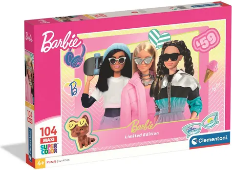 Clementoni Barbie MAXI Puzzle / 104 Teile / ab 4 Jahren