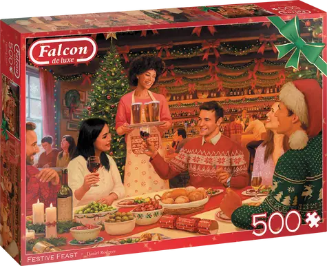 FALCON Puzzle Festtagspuzzle / 500 Teile / ab 12 Jahren