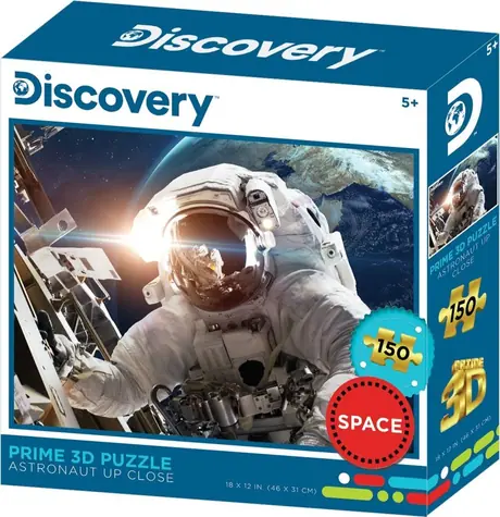 Prime 3D Puzzle Discovery: Astronaut / 150 Teile / 3D-Effekt