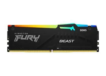 Kingston FURY Beast RGB 16 GB (1x16 GB) DDR5 6000 MHz / CL36 / DIMM / 1,35 V / EXPO