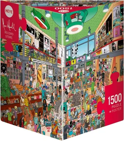 HEYE Puzzle Music Shop / 1500 Teile