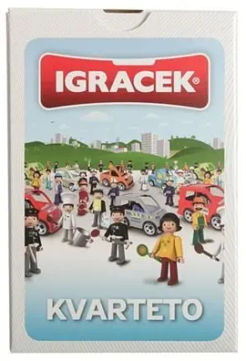 IGRÁČEK Quartett / Kartenspiel / 32 Karten / ab 3 Spielern
