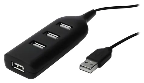 Digitus USB 2.0 / USB-Hub / 4 Anschlüsse / Stromversorgung über USB