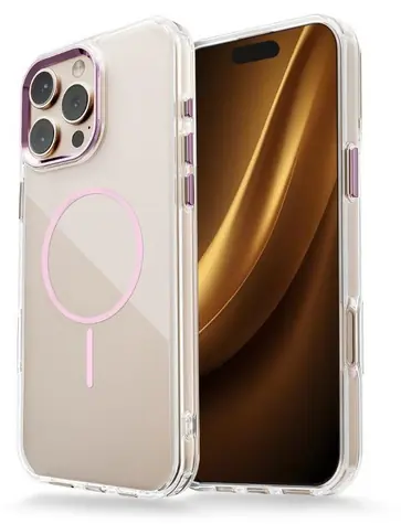 CPA Clear Thin Mag pink / Hülle / Apple iPhone 17 6,3" / MagSafe