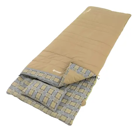 Outwell Commodore Einzelbett / Schlafsack / Decke / mit Kissen