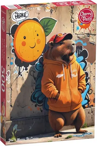 Cherry PAZZI Puzzle „Keine Sorge, sei Cappy“ / 500 Teile