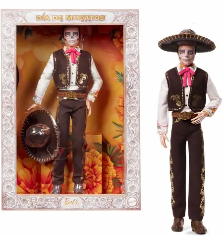 Mattel JBJ06 Barbie Signature Ken Día de Muertos 2025 / Puppe / ab 3 Jahren