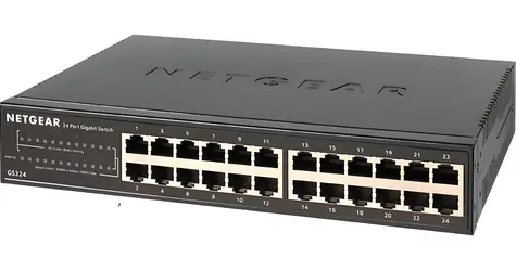 Netgear GS324 / Switch / 24x Gigabit-LAN / Unmanaged / Metallgehäuse