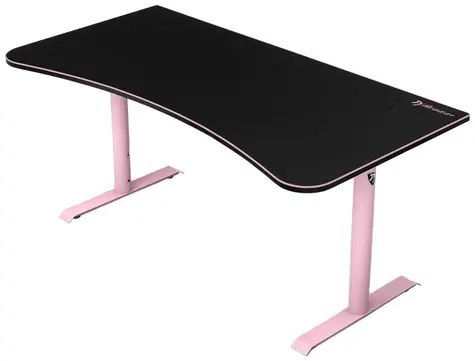 Arozzi ARENA Gaming-Schreibtisch pink / Gaming-Schreibtisch