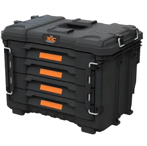 Keter ROC Pro Gear 2.0 XL / Werkzeugschrank / 4 Schubladen / 56,5 x 37,5 x 41,3 cm