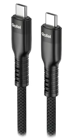 Rollei weiß / Kabel USB-C - USB-C / 1,2 m