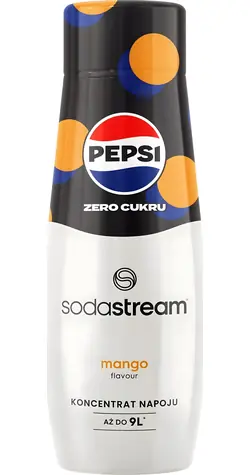 SodaStream Pepsi Max Mango Zero 440 ml / bis zu 9 Liter Getränk