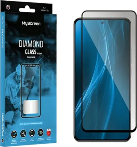 MyScreen Protector DIAMOND GLASS edge / Schutzglas aus gehärtetem Glas / XIAOMI 13T / XIAOMI 13T Pro