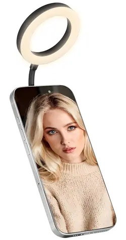 Rollei LUMIS Magnetisches Selfie / LED-Licht / magnetisch / für Smartphone