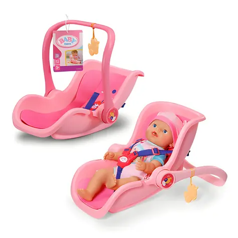 Zapf Creation BABY born Autositz rosa / ab 3 Jahren