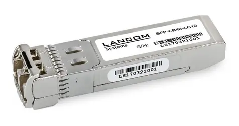 Lancom SFP-LR40-LC10 / SFP+ Transceiver-Modul / 10G / SM / 40 km / 1550 nm / LC / Packung mit 10 Stück