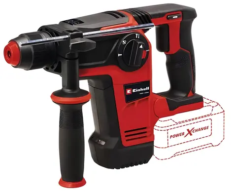 Einhell TP-HD 18/26 Li BL / Akku-Schlagbohrschrauber / SDS- PLUS / 18 V / 2,6 J / 5500 Schläge/min / ohne Akku und Ladegerät