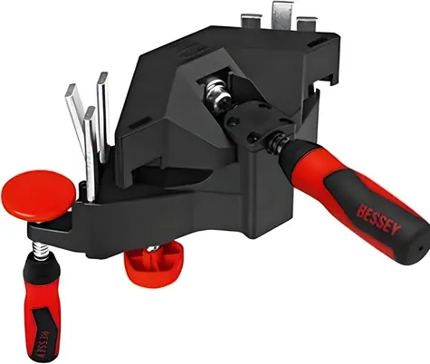 Bessey WTR / Eck-Türrahmenklemme / Klemmbereich 8-30 mm / Spannweite 32 mm