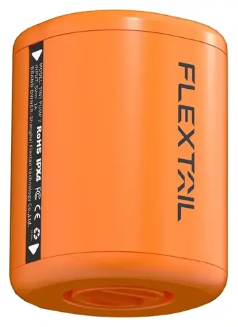 Flextail Tiny Pump 2 orange / Tragbare Luftpumpe / Druck 4 kPa