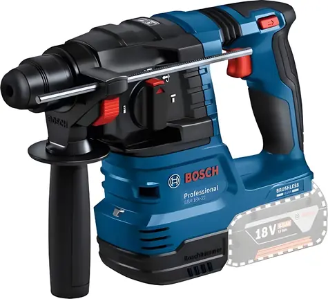BOSCH GBH 18V-22 Professional / Akku-Schlagbohrschrauber / SDS- PLUS / 1,9 J / L-BOXX / ohne Akku