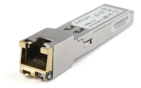 StarTech SFP RJ45 Kupfer-Transceiver / SFP-Transceiver / RJ-45 / 1 Gbit/s / Cisco -kompatibel.
